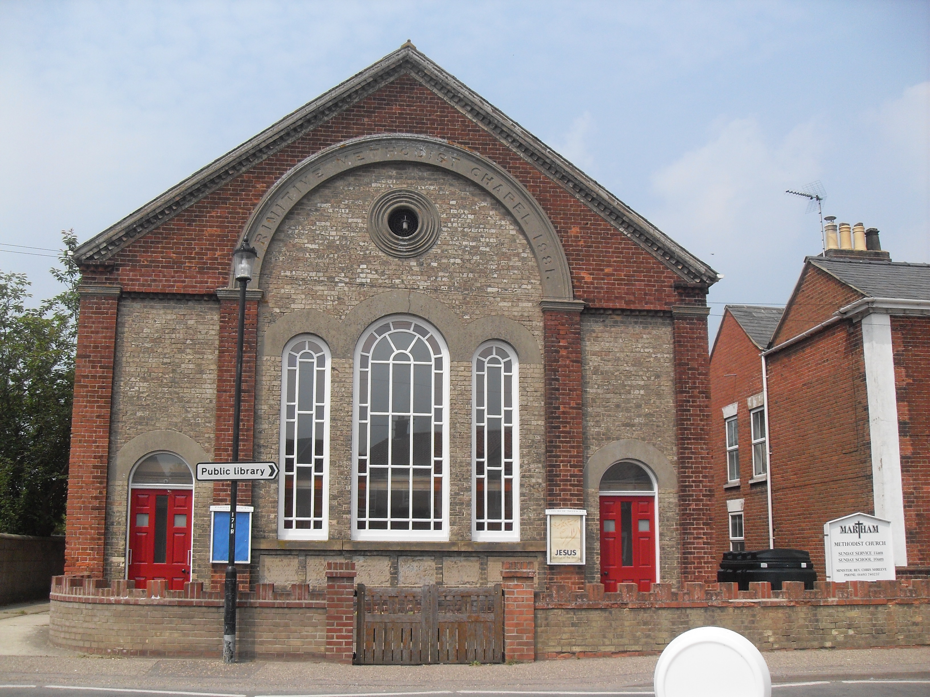 Martham Primitive Methodist Chapel, Norfolk L M My Primitive