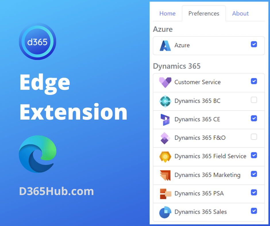 D365 Extension for Microsoft Edge is available now
