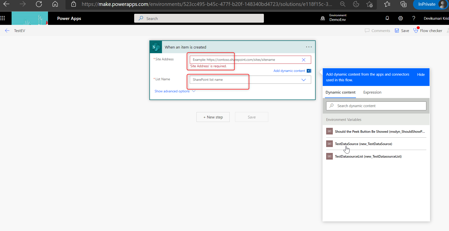 Working with Environment Variables in Dynamics 365 Power Apps