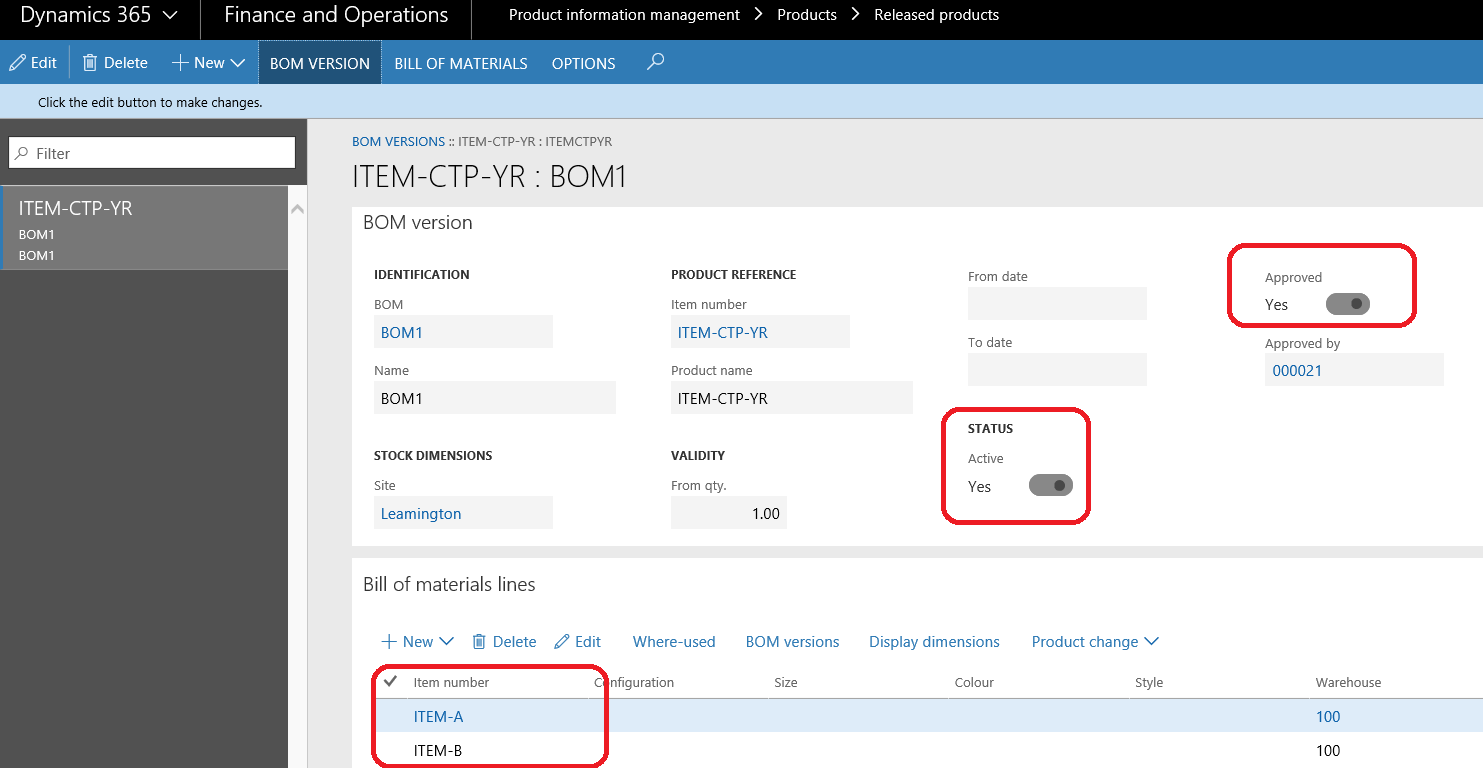 Usage of CTP value for Delivery Date Control in D365FO D365Tour