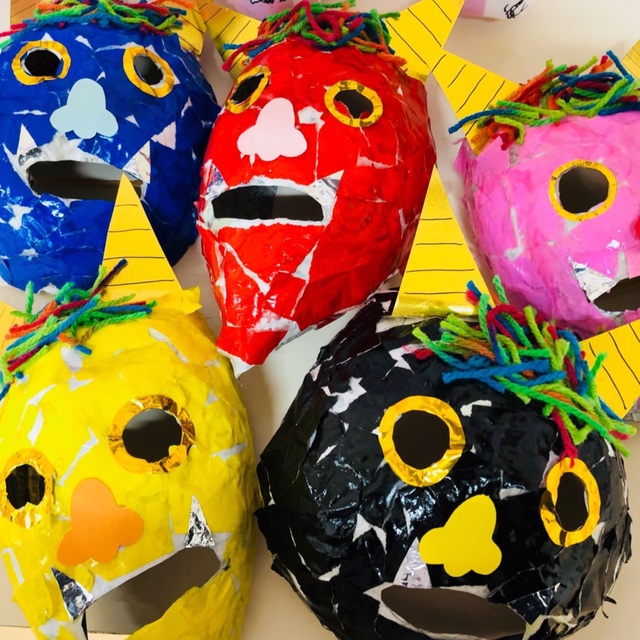 ベストオブ 5 歳児 鬼 の お 面 製作 年 長 ガルカヨメ