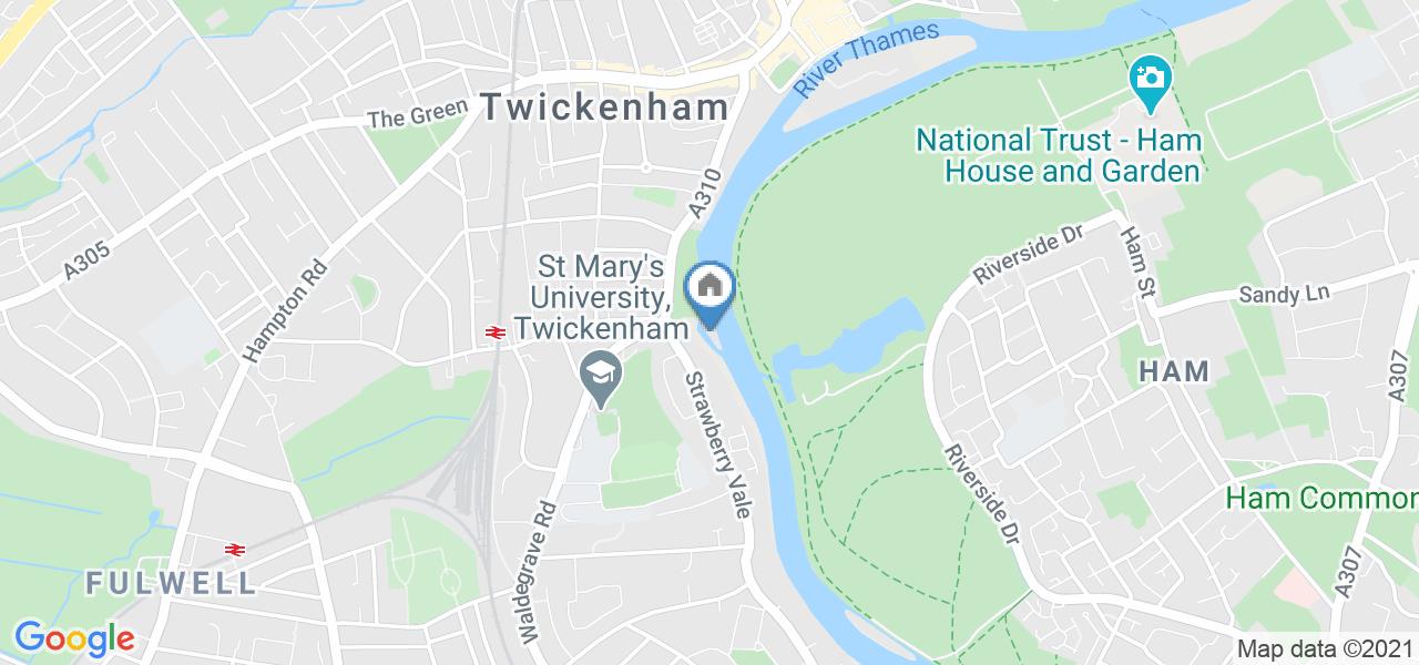 Twickenham 2 Bed House Boat, Swan Island, TW1 To Rent Now for £