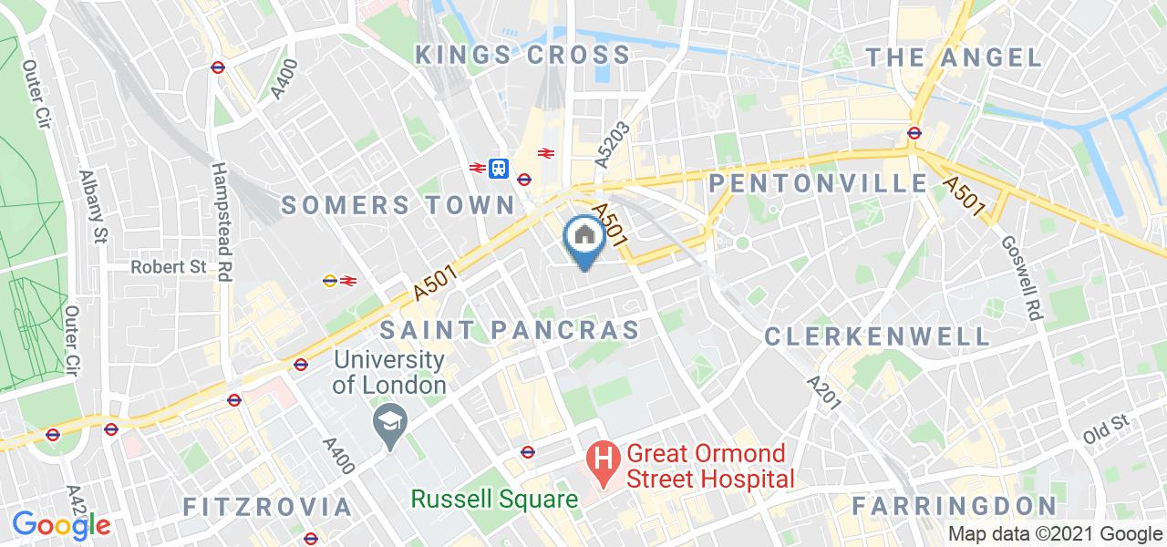 London 1 Bed Flat, Argyle Square, WC1H To Rent Now for £1,400.00 p/m