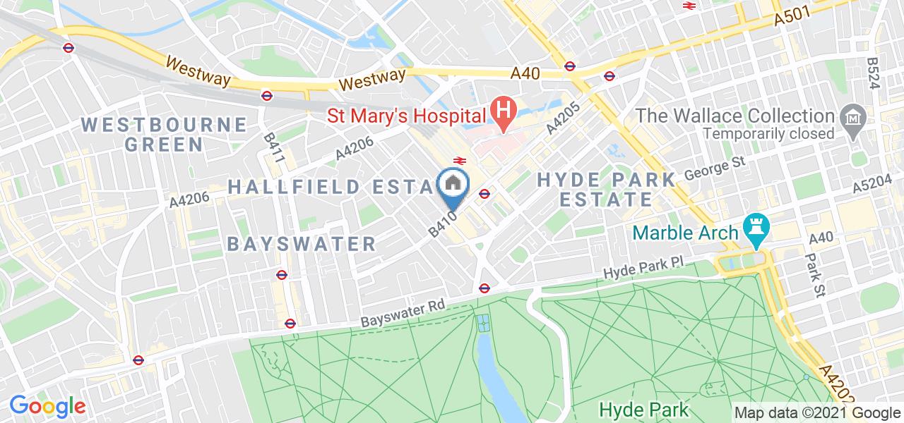 London Studio Flat, Westbourne Terrace, W2 To Rent Now for £1,400.00 p/m