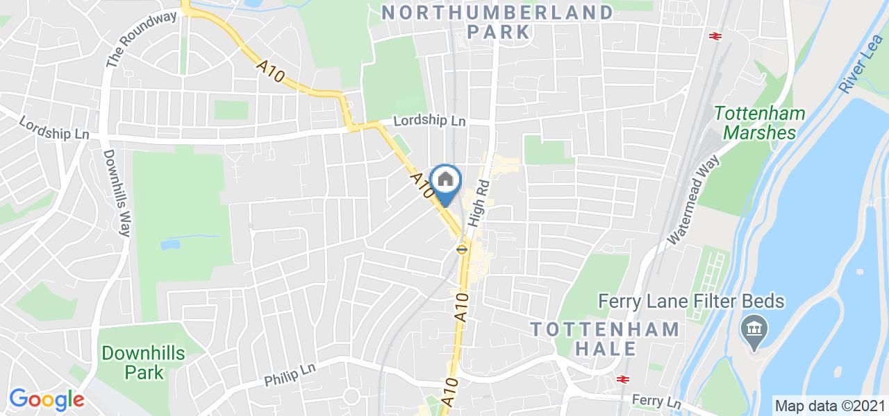 London 1 Bed Flat, Bruce Grove, N17 To Rent Now for £1,100.00 p/m