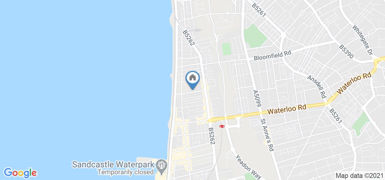 Blackpool 2 Bed Flat, Alexandra Road, FY1 To Rent Now for £498.33 p/m