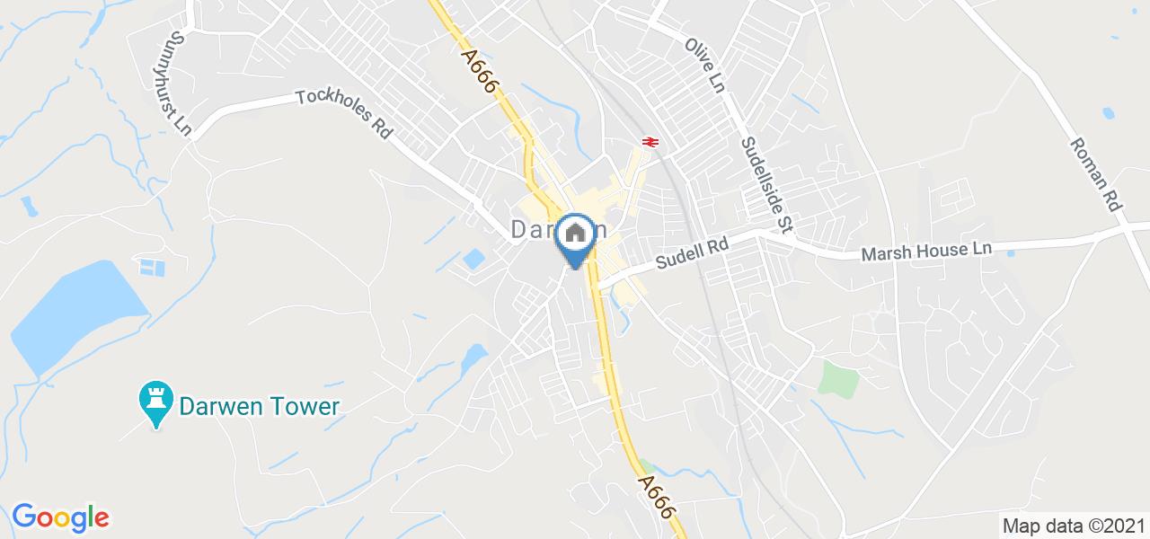 Darwen 1 Bed Flat, Belgrave Square, BB3 To Rent Now for £395.00 p/m