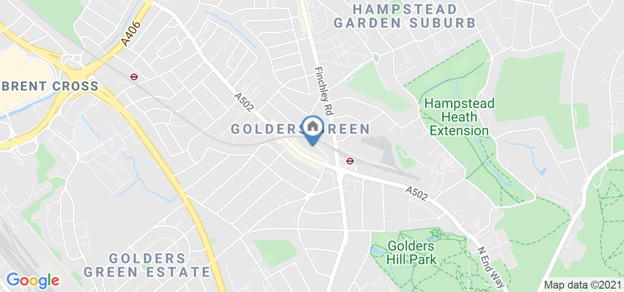 London 2 Bed Flat, Golders Green Crescent, NW11 To Rent Now for £