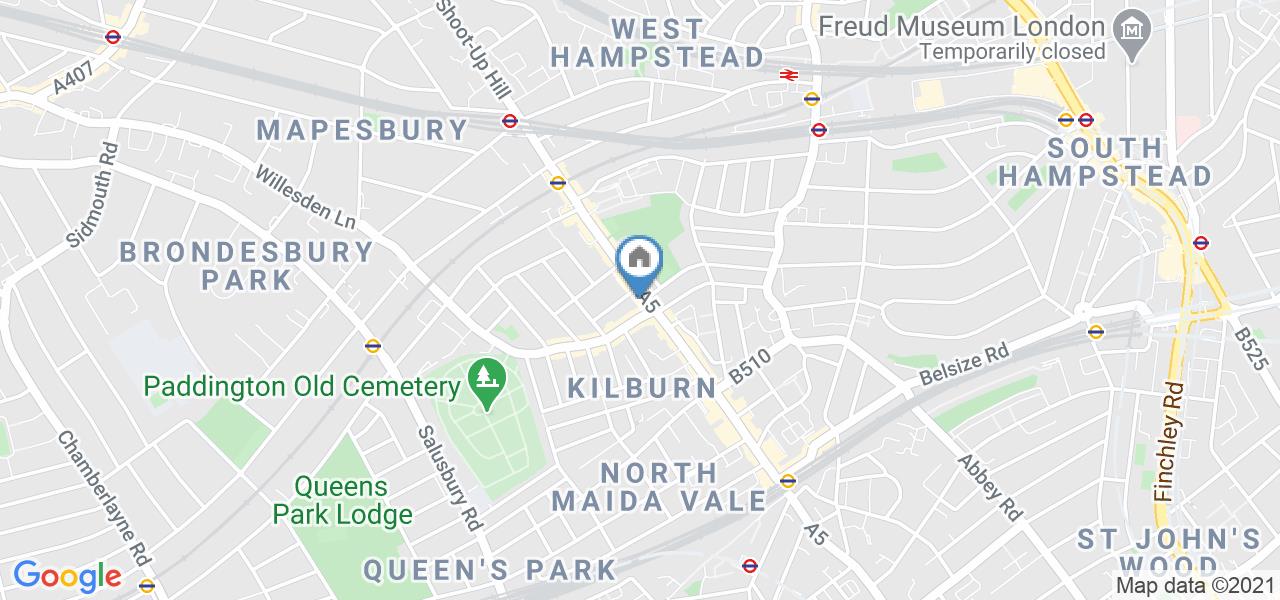 London Room in a Shared Flat, Kilburn High Road, NW6 To Rent Now