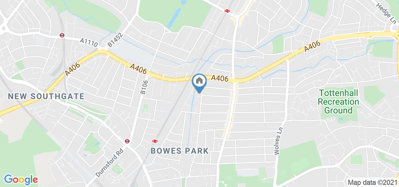 London 2 Bed Flat, Palmerston Road, N22 To Rent Now for £1,250.00 p/m