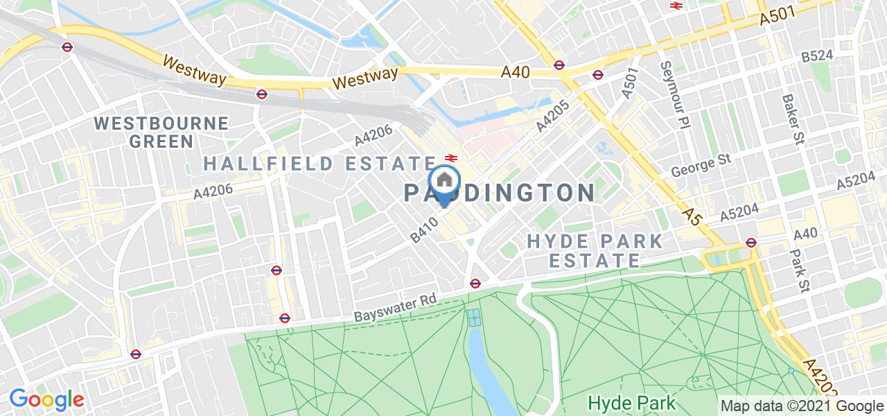 Westbourne Terrace London Map London Studio Flat, Westbourne Terrace, W2 To Rent Now for &pound;1,290.