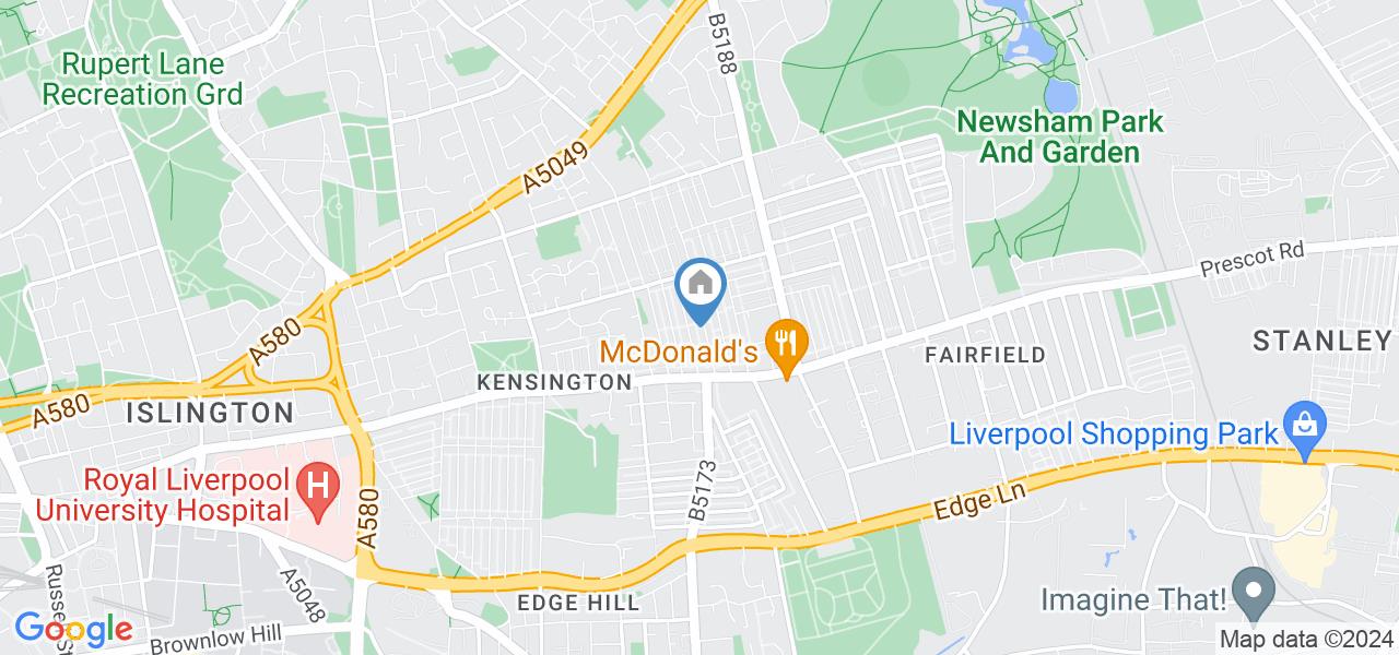 Liverpool 6 Bed Terraced House, Esher Road, L6 To Rent Now for £