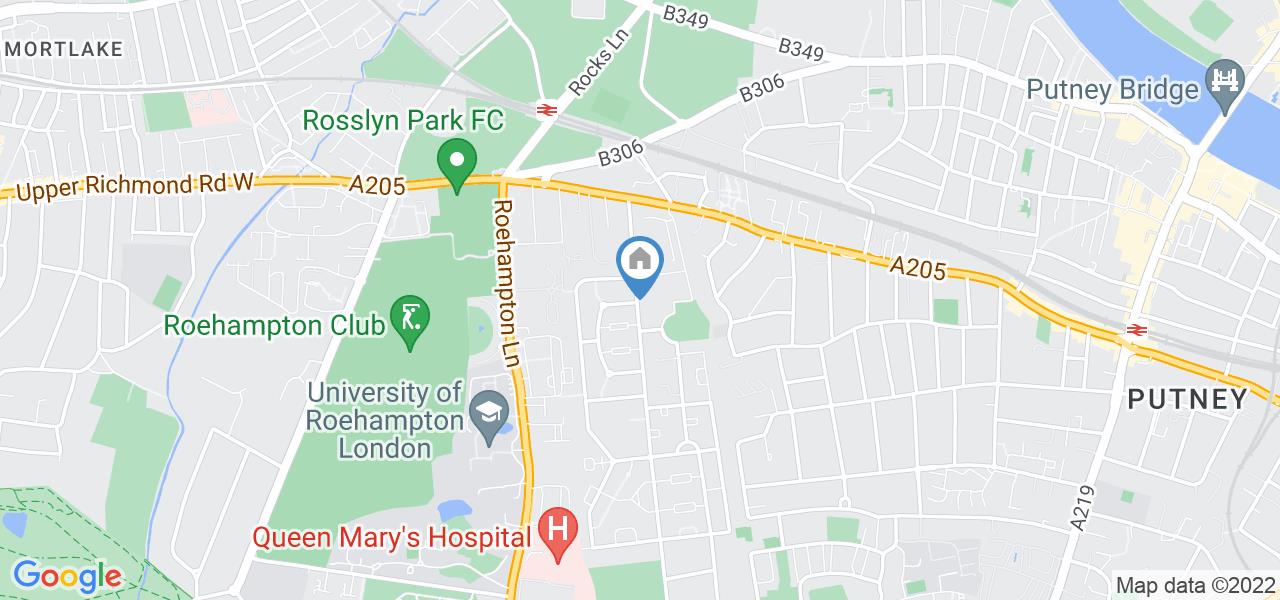 London Studio Flat, Dover House Road, SW15 To Rent Now for £995.00 p/m