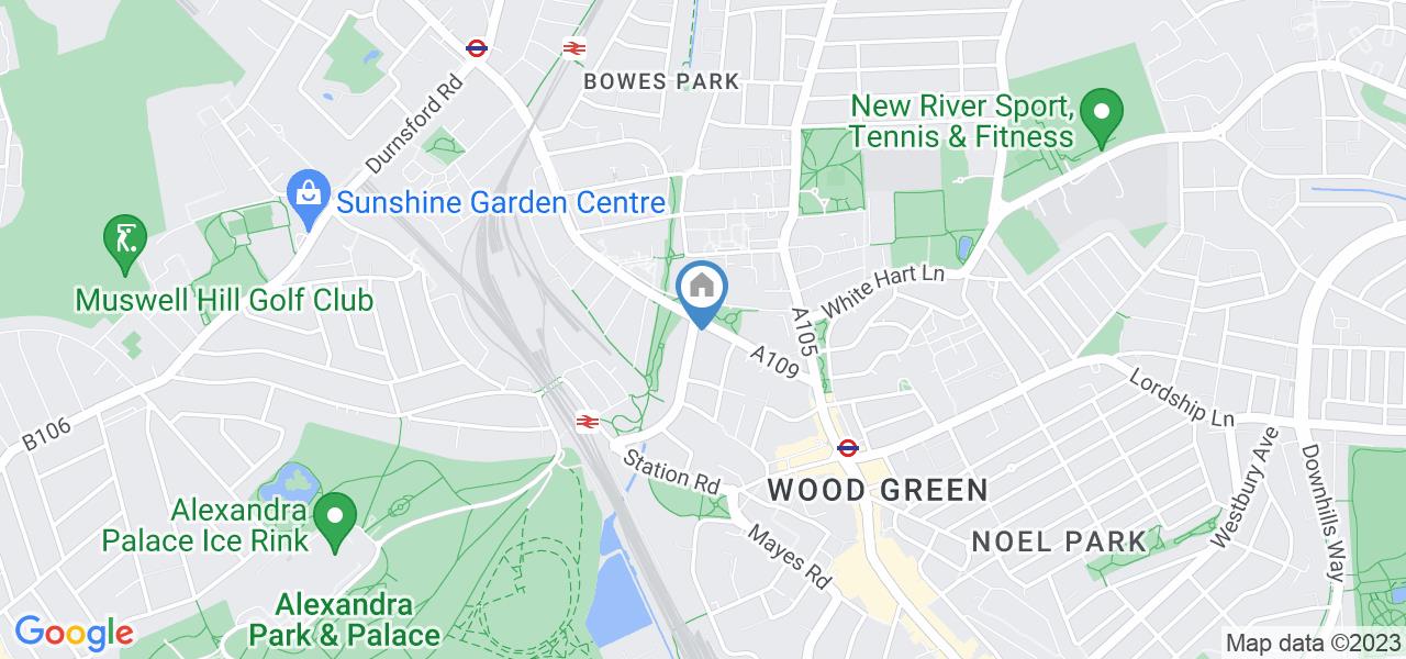 London Studio Flat, Bounds Green Road, N22 To Rent Now for £1,350.