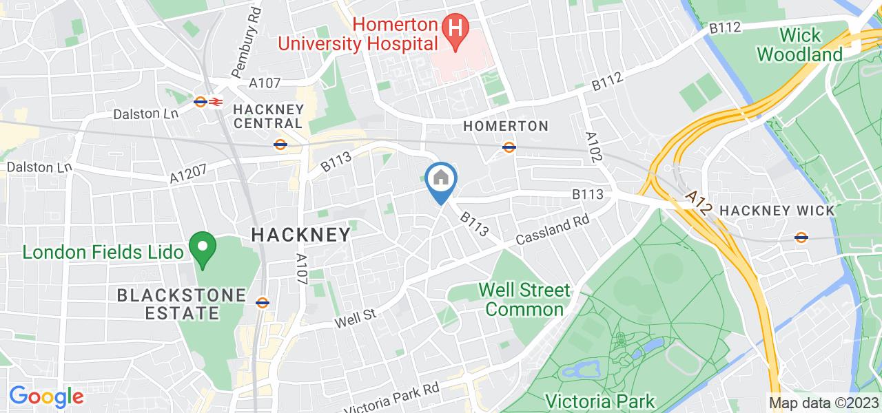 London Studio Flat, Well Street, E9 To Rent Now for £1,500.00 p/m