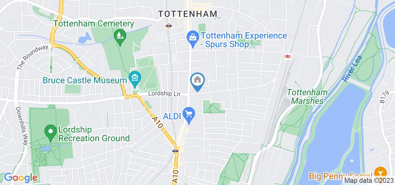 London Studio Flat, Lansdowne Road, N17 To Rent Now for £1,100.00 p/m