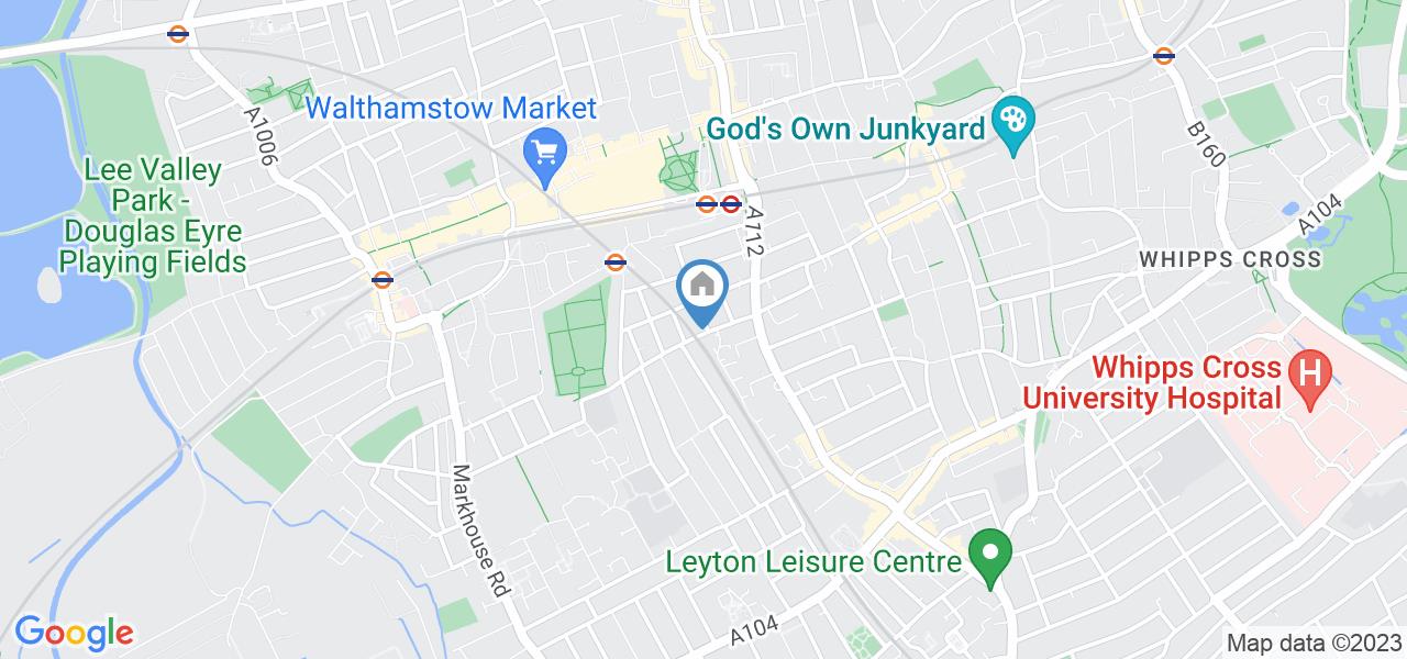 London Studio Flat, Queens Road, E17 To Rent Now for £1,200.00 p/m