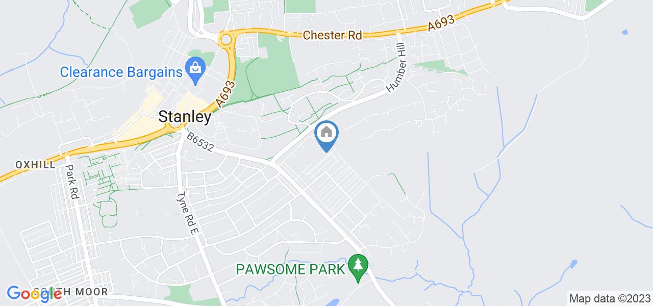 Stanley 3 Bed Terraced House, Coates Close, DH9 To Rent Now for £