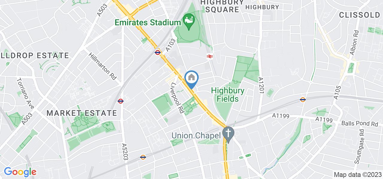 London 2 Bed Flat, Holloway Road, N7 To Rent Now for £2,099.00 p/m