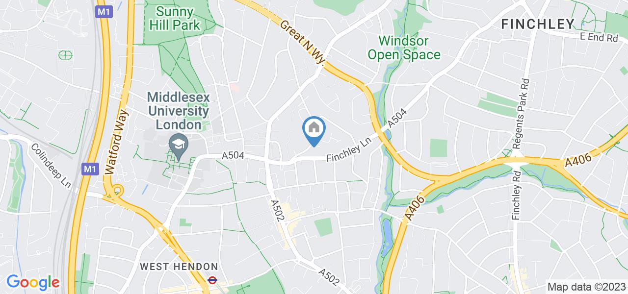 London Room in a Shared House, Selborne Gardens, NW4 To Rent Now