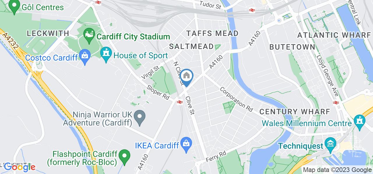 Cardiff 2 Bed Flat, Penarth Road, CF11 To Rent Now for £1,000.00 p/m