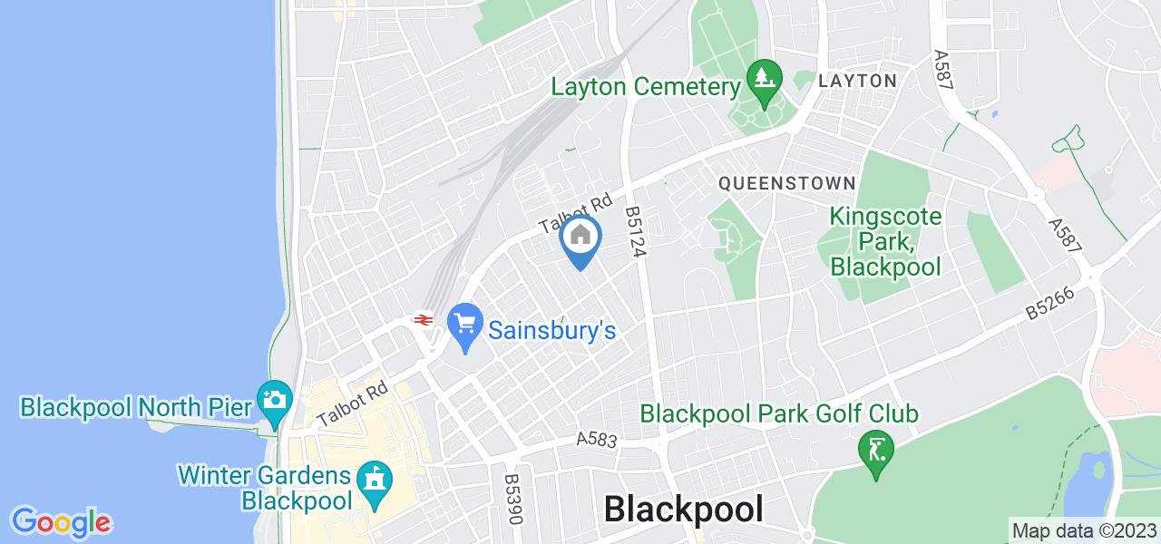 Blackpool 3 Bed Terraced House, Selbourne Road, FY1 To Rent Now for