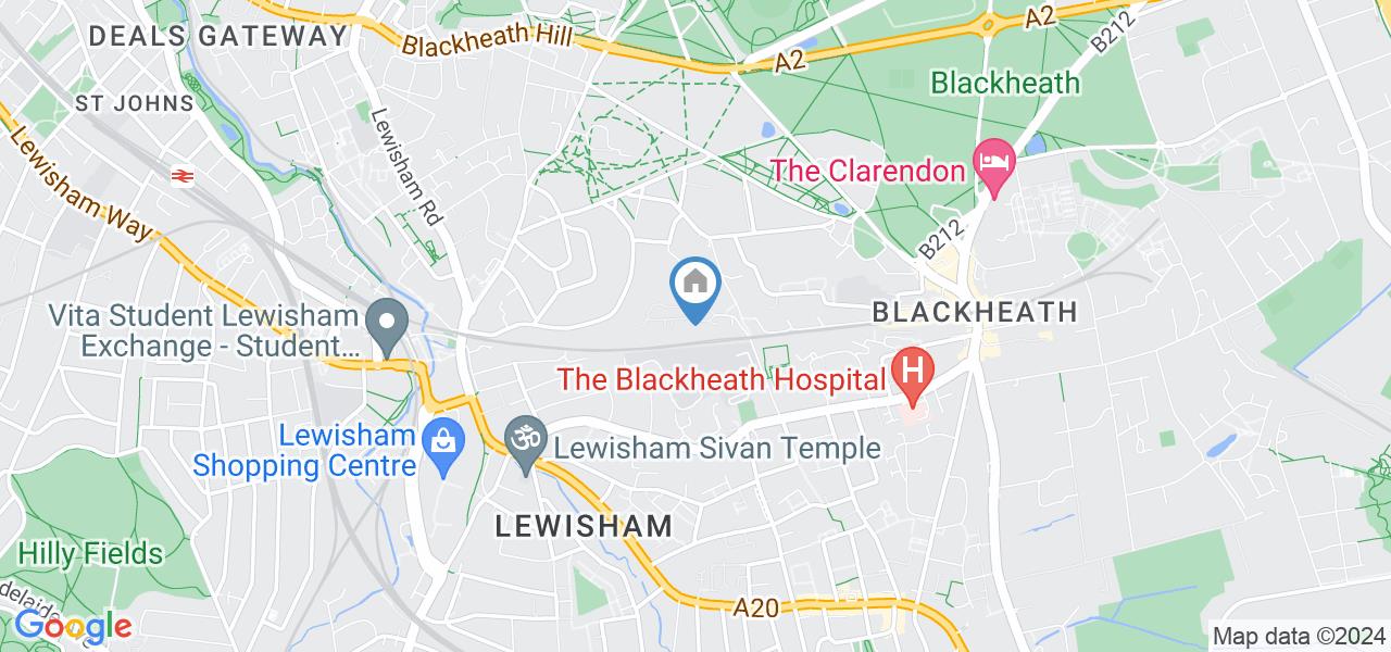 London 1 Bed Flat, St Joseph’S Vale, SE13 To Rent Now for £1,800.00 p/m