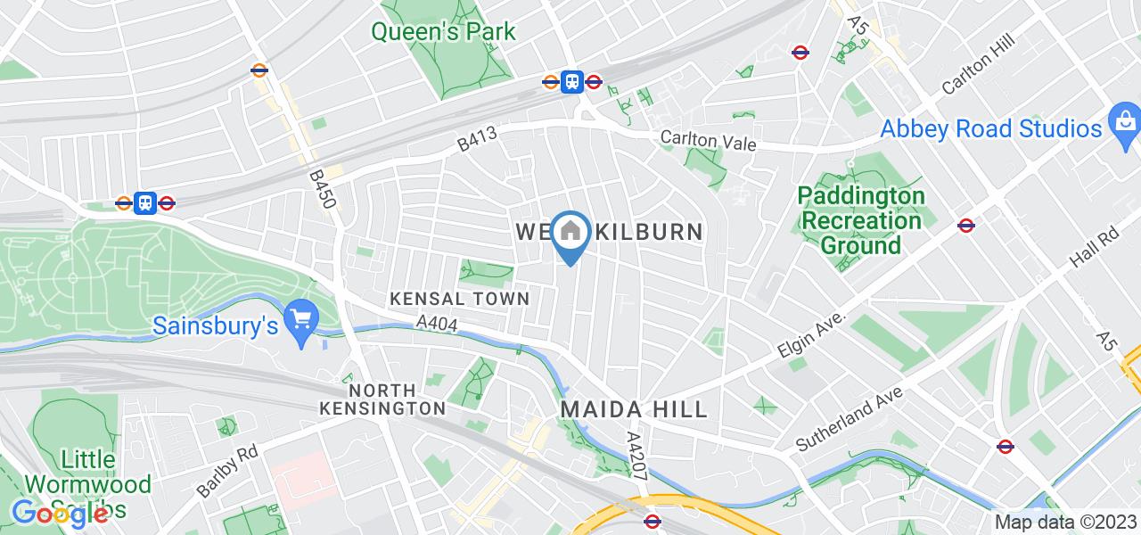 London 1 Bed Mozart Street, W10 To Rent Now for £2,500.