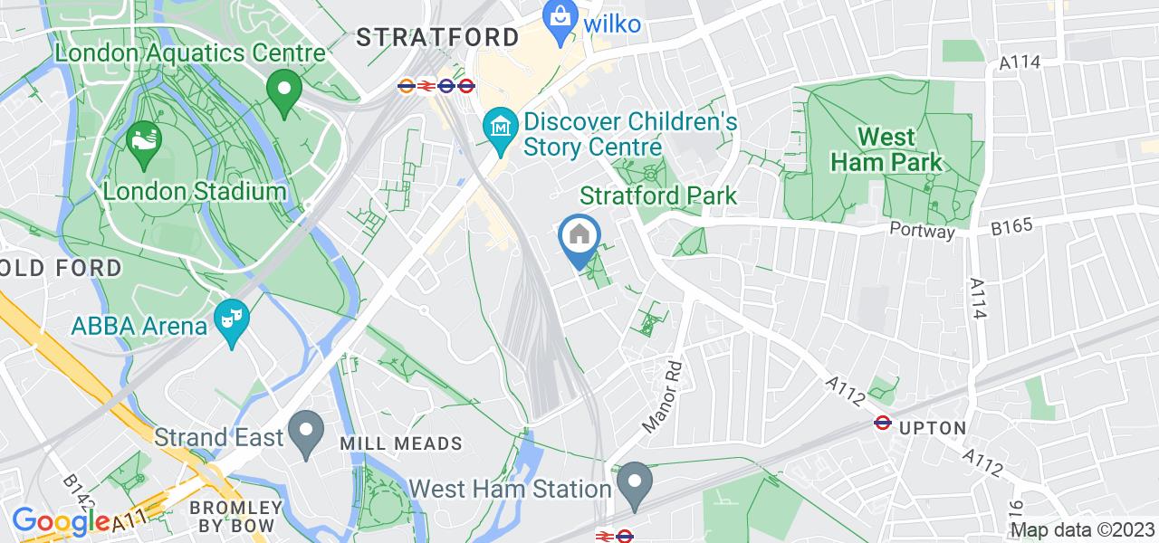 London Studio Flat, Rokeby Street Stratford, E15 To Rent Now for £