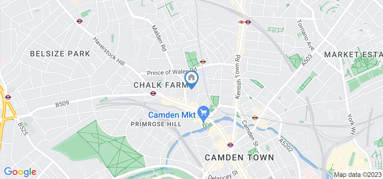 London 2 Bed Flat, Ferdinand House, NW1 To Rent Now for £2,166.67 p/m