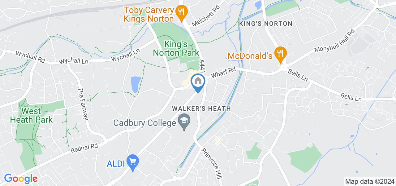 Kings Norton, Birmingham 1 Bed Flat, Glenavon House, B38 To Rent