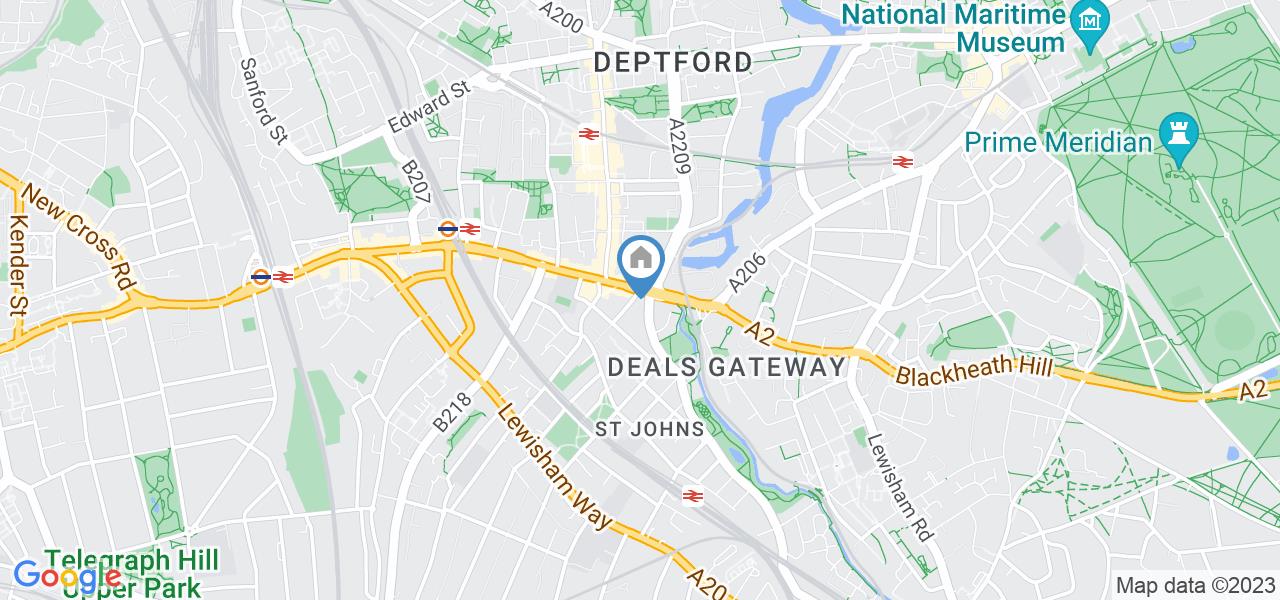 London 1 Bed Flat, Deptford Broadway, SE8 To Rent Now for £1,300.00 p/m