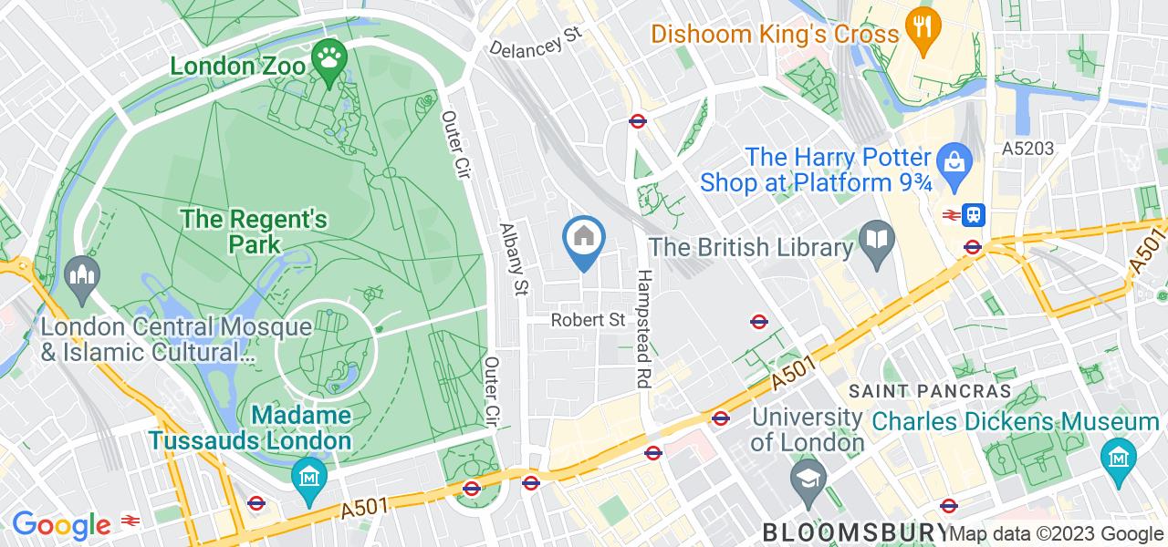 London 2 Bed Flat, Mackworth House, NW1 To Rent Now for £2,400.00 p/m