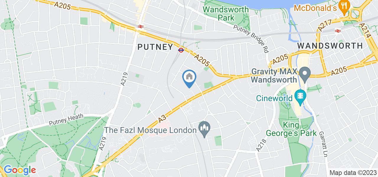 London Studio Flat, Putney, SW15 To Rent Now for £1,365.00 p/m