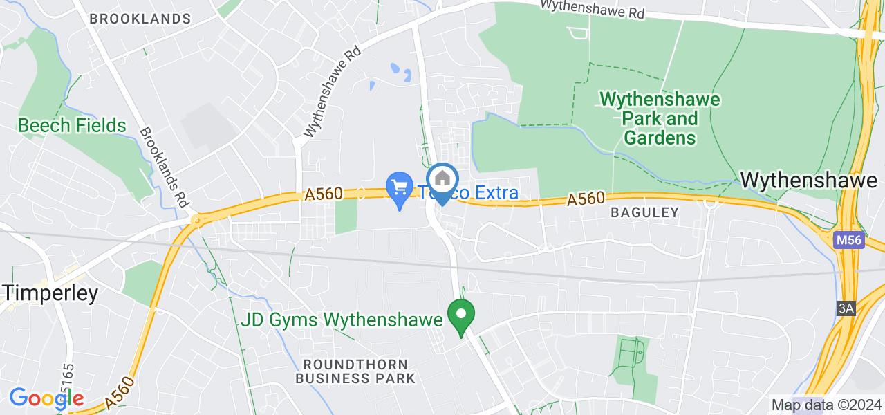 Manchester 2 Bed Flat, Pocklington Drive, M23 To Rent Now for £