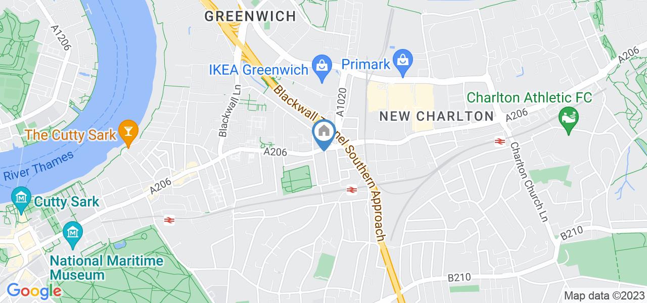 London Room in a Shared House, Oxbow Mansions, SE10 To Rent Now for £800.00 p/m