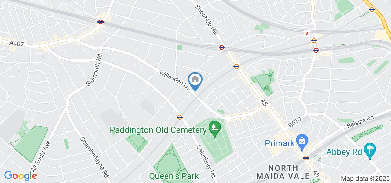 London Studio Flat, Cavendish Road, NW6 To Rent Now for £1,300.00 p/m