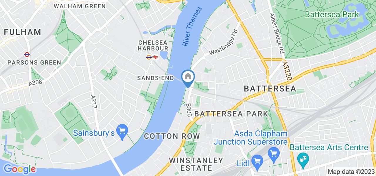 London 3 Bed Flat, Lombard Wharf, SW11 To Rent Now for £4,300.00 p/m