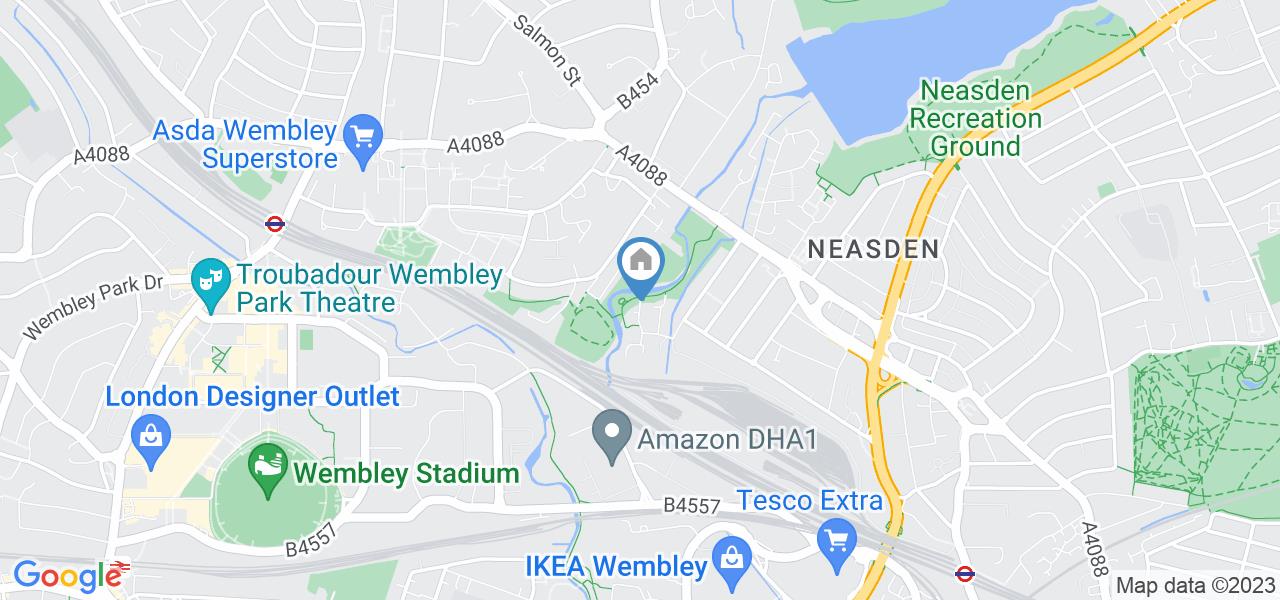 London 1 Bed Flat, Wembley, NW10 To Rent Now for £1,300.00 p/m