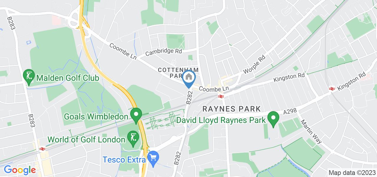 West Wimbledon 2 Bed Flat, Cranleigh House, SW20 To Rent Now for £