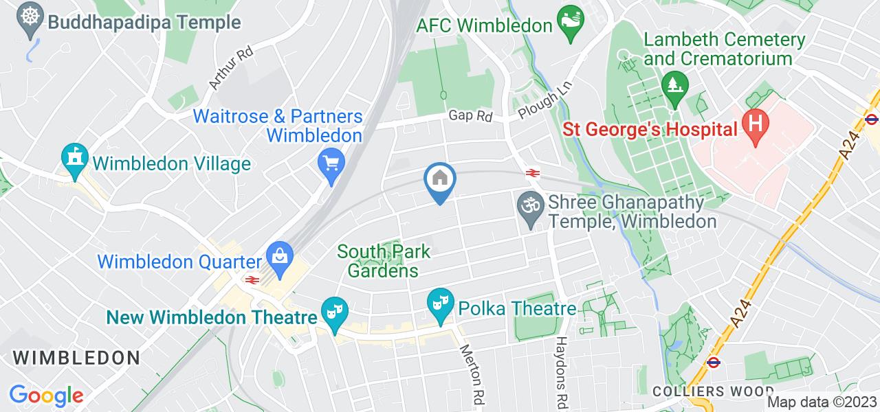 London 1 Bed Flat, Queens Road, SW19 To Rent Now for £1,750.00 p/m