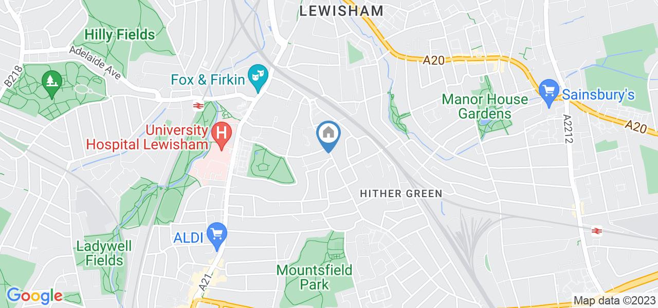 Hither Green Lewisham London Studio Flat, Hither Green Lewisham