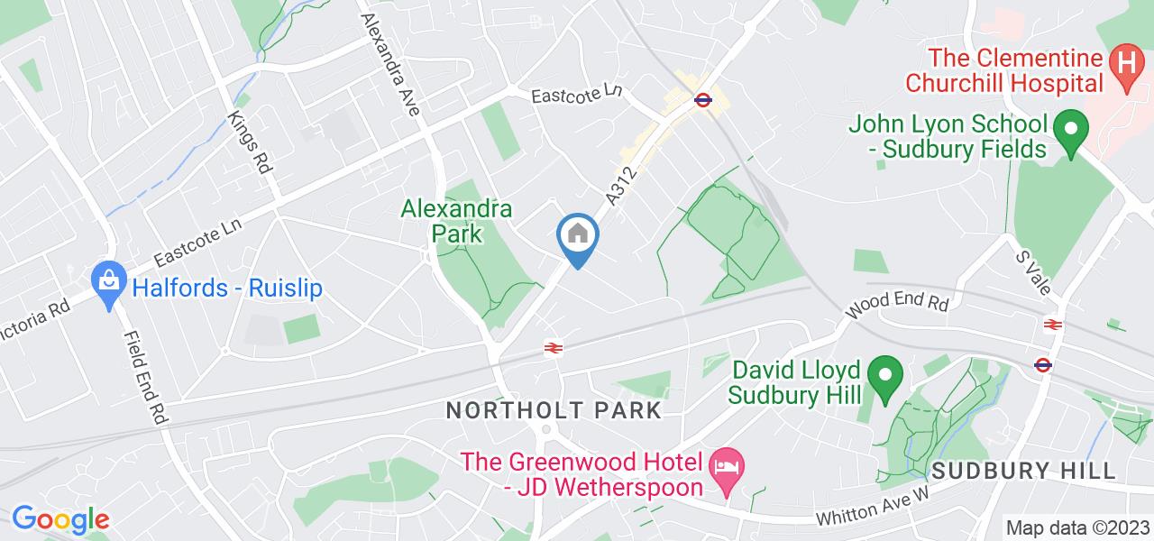 Harrow Studio Flat, Wood End Avenue, HA2 To Rent Now for £1,050.00 p/m