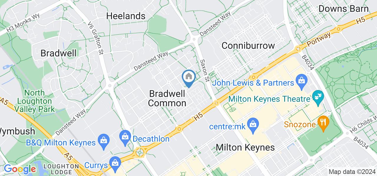 Milton Keynes 4 Bed Terraced House, Bradwell Common Boulevard, MK13