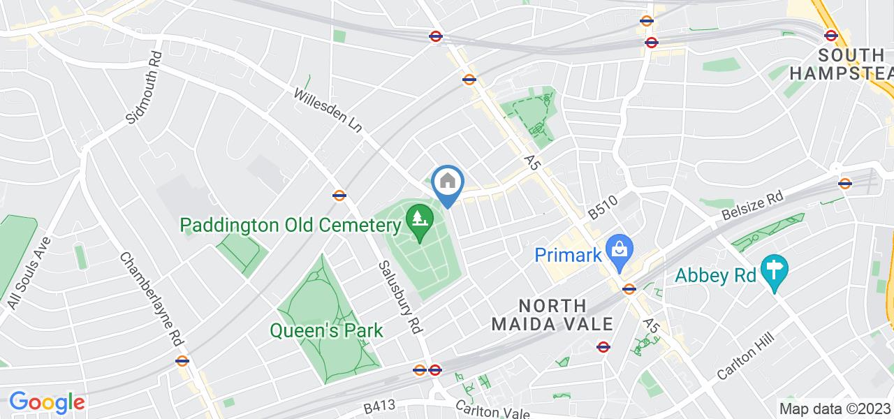 London 2 Bed Flat, Tennyson Road, NW6 To Rent Now for £2,200.00 p/m