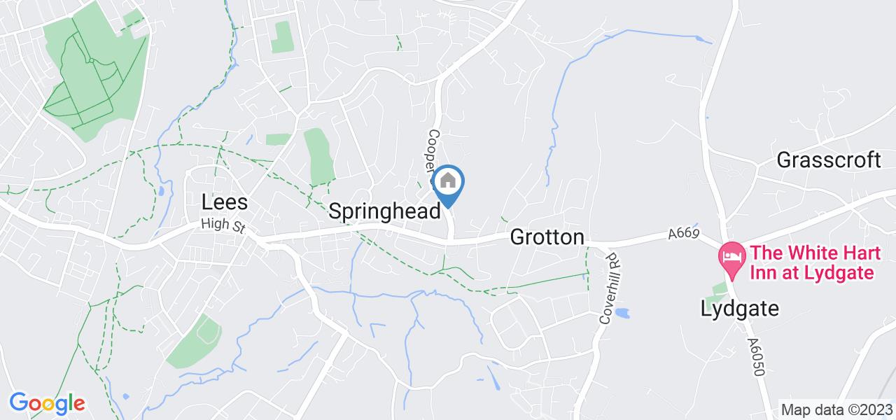 Oldham 2 Bed Terraced House, Cooper Street, OL4 To Rent Now for £