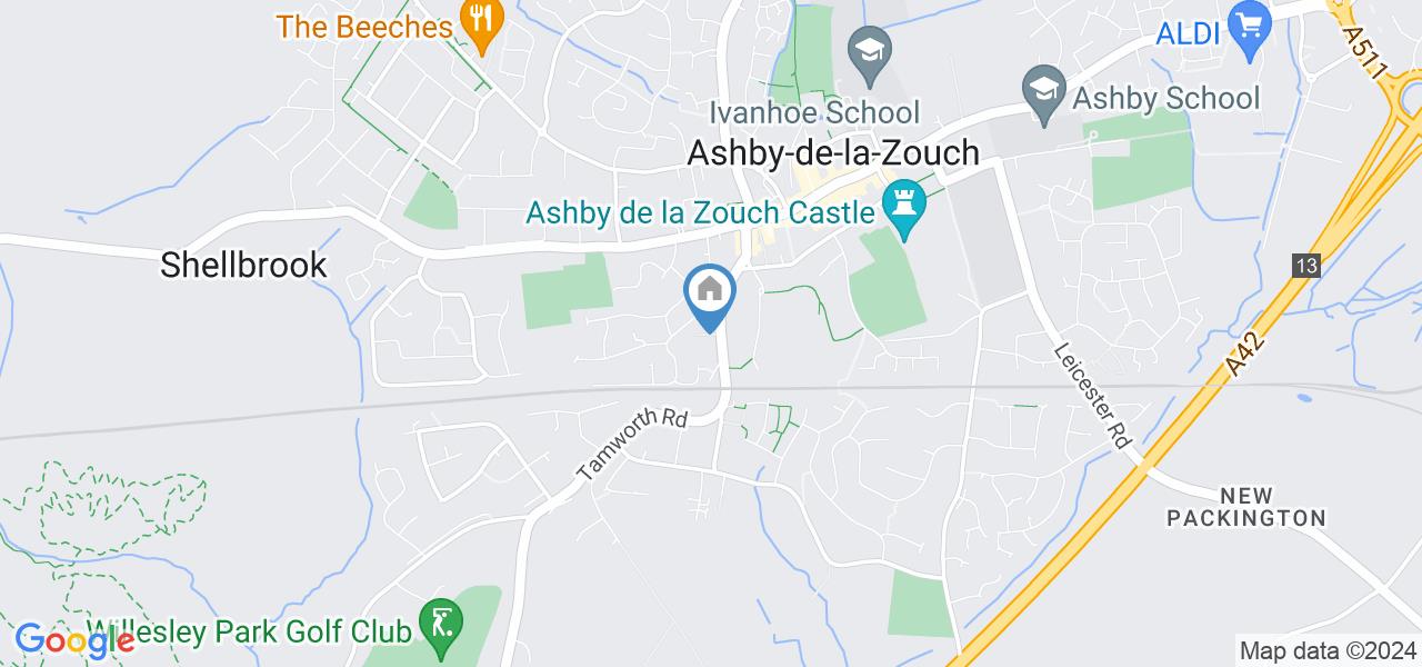 AshbyDeLaZouch 2 Bed Flat, Station Road, LE65 To Rent Now for £