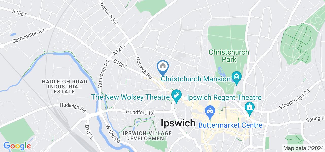 Ipswich 2 Bed Flat, Orford Street, IP1 To Rent Now for £1,000.00 p/m