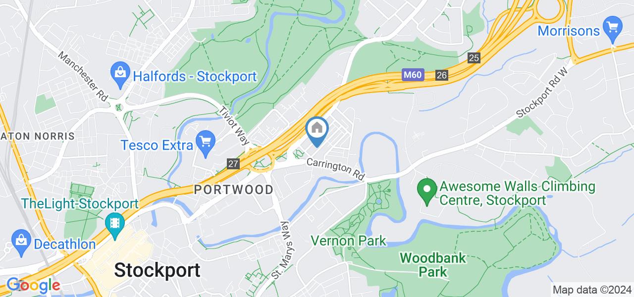 Stockport 2 Bed Terraced House, Caistor Street, SK1 To Rent Now for