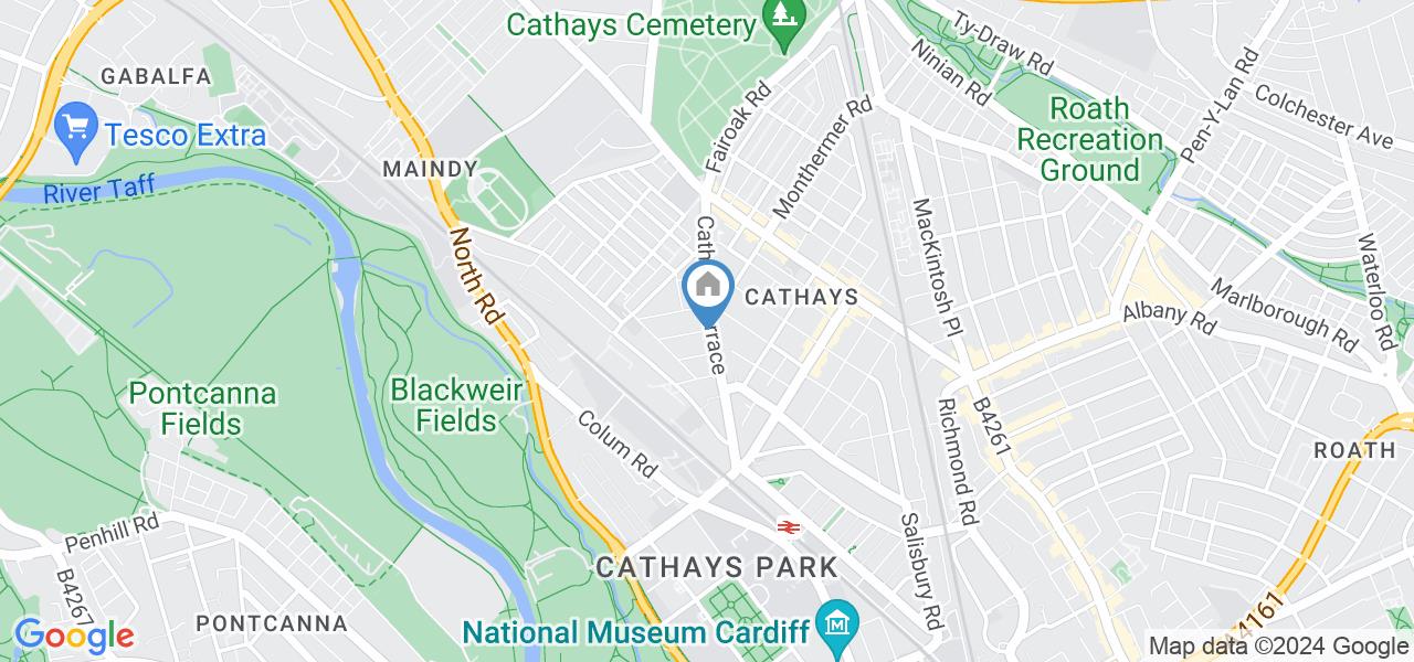 Cardiff 2 Bed Flat, Treherbert St, CF24 To Rent Now for £995.00 p/m